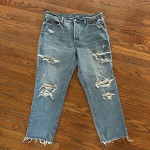 Old navy size 16 extra high rise straight